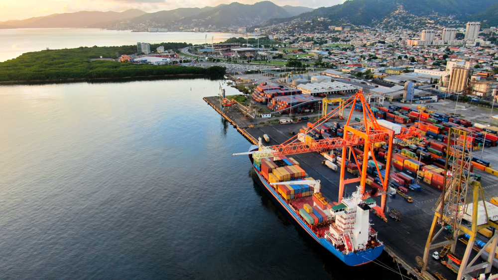 Photo of a Sea Port in Trinidad