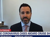 El abogado marítimo Michael Winkleman discutió el brote de coronavirus a bordo de un crucero | Lipcon.com.